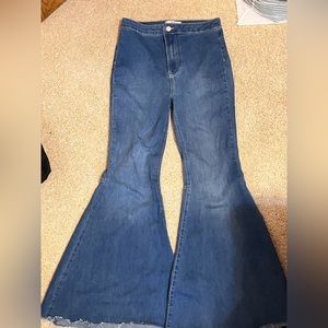 Free People Just Float On Flare Bell Bottoms